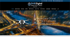 Desktop Screenshot of dhrdigital.com.br