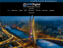 Tablet Screenshot of dhrdigital.com.br